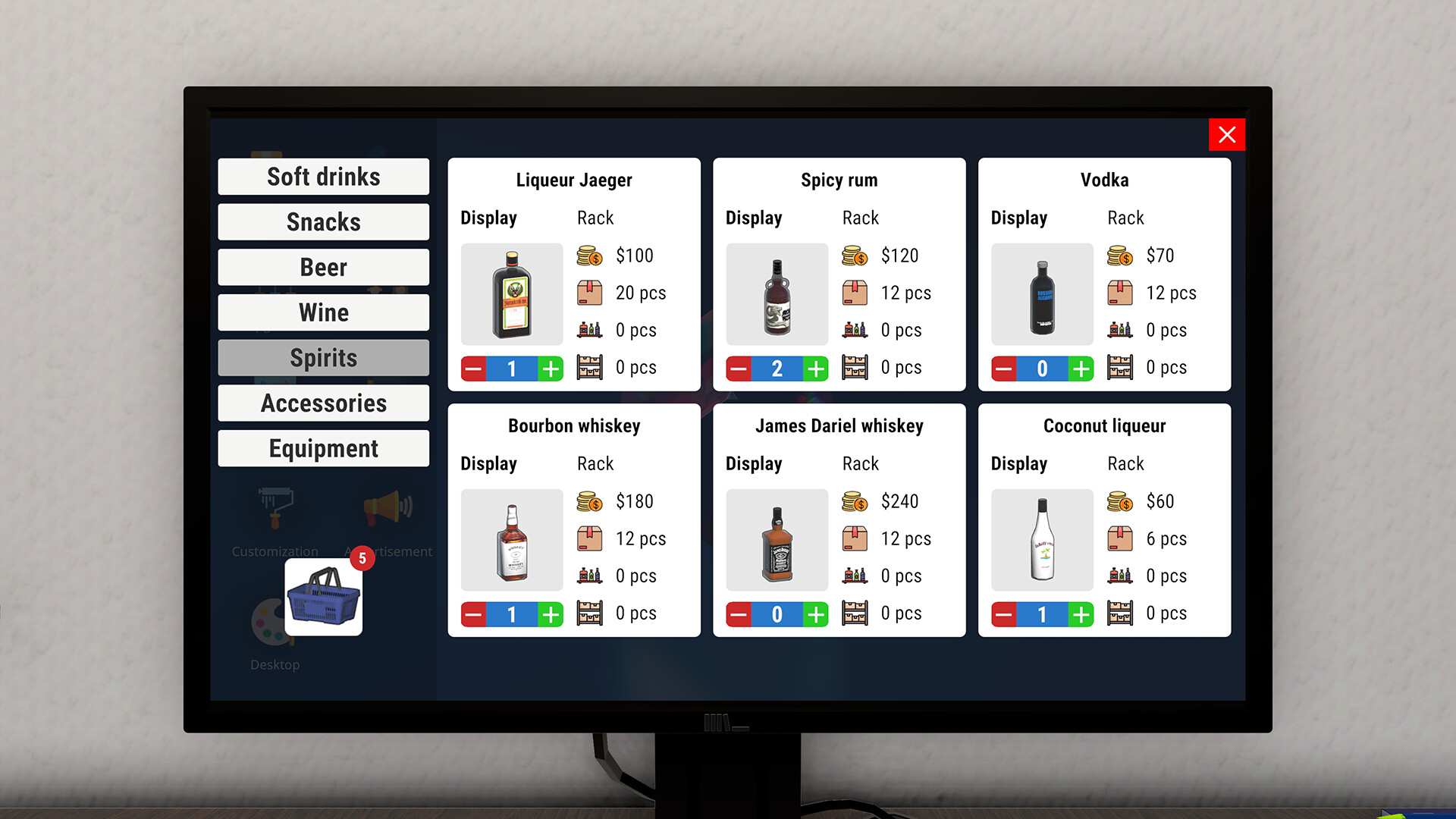 酒类商店模拟器/Liquor Store Simulator 版本更新 酒类商店模拟器/Liquor Store Simulator 版本更新